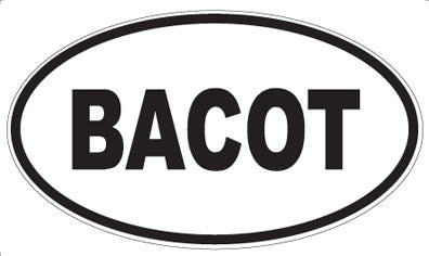 BACOT - Oval Magnet