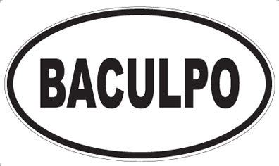 BACULPO - Oval Magnet