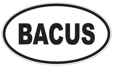 BACUS - Oval Magnet