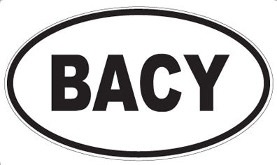 BACY - Oval Magnet