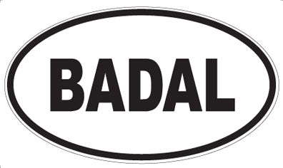 BADAL - Oval Magnet