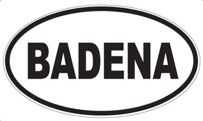 BADENA - Oval Magnet