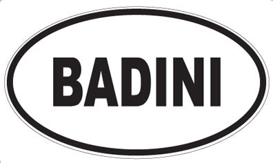 BADINI - Oval Magnet
