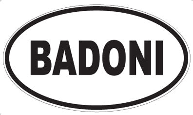 BADONI - Oval Magnet