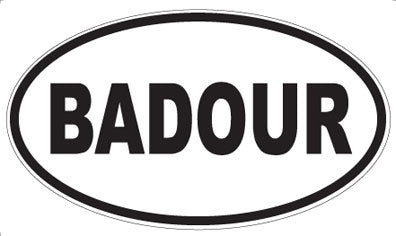 BADOUR - Oval Magnet