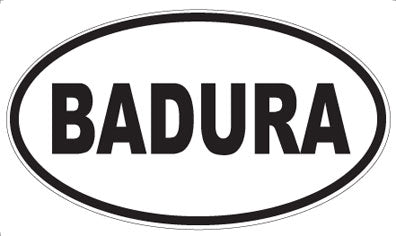 BADURA - Oval Magnet