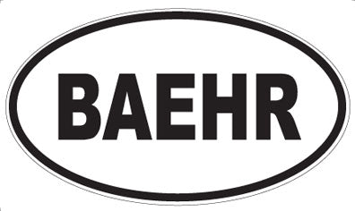 BAEHR - Oval Magnet