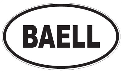 BAELL - Oval Magnet