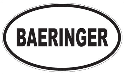 BAERINGER - Oval Magnet
