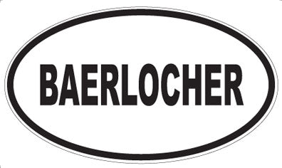 BAERLOCHER - Oval Magnet
