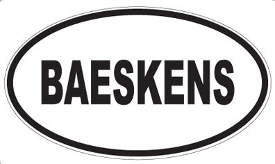 BAESKENS - Oval Magnet