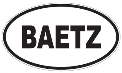 BAETZ - Oval Magnet
