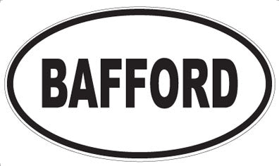 BAFFORD - Oval Magnet