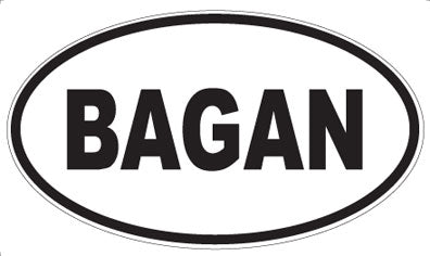 BAGAN - Oval Magnet
