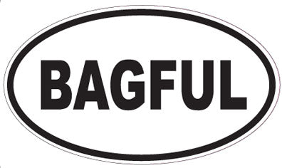 BAGFUL - Oval Sticker