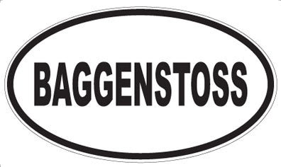 BAGGENSTOSS - Oval Magnet