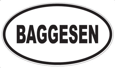 BAGGESEN - Oval Magnet