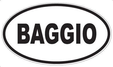 BAGGIO - Oval Magnet