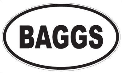 BAGGS - Oval Magnet