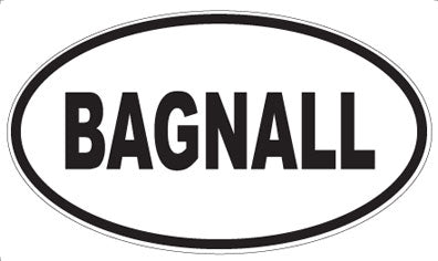 BAGNALL - Oval Magnet