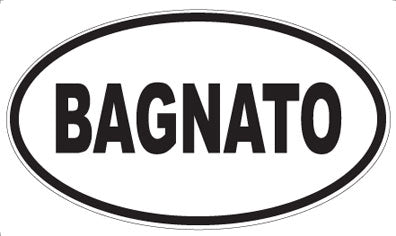 BAGNATO - Oval Magnet