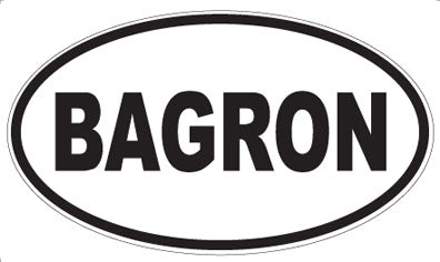 BAGRON - Oval Magnet