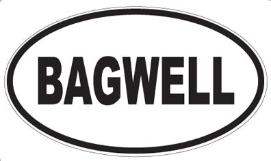 BAGWELL - Oval Magnet