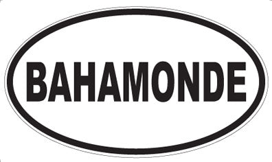 BAHAMONDE - Oval Magnet