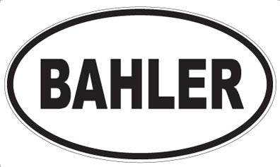 BAHLER - Oval Magnet