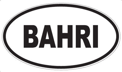 BAHRI - Oval Magnet
