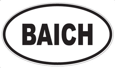 BAICH - Oval Magnet