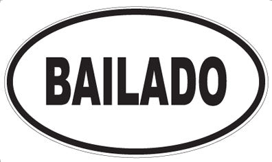 BAILADO - Oval Magnet