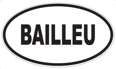 BAILLEU - Oval Magnet