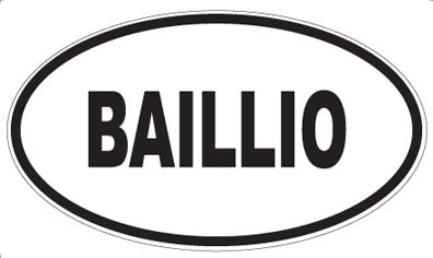 BAILLIO - Oval Magnet