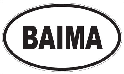 BAIMA - Oval Magnet