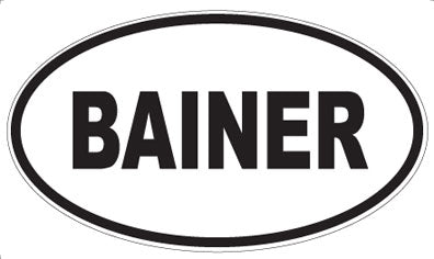 BAINER - Oval Magnet