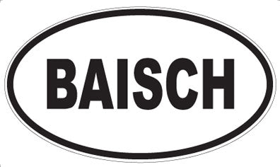 BAISCH - Oval Magnet