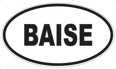 BAISE - Oval Magnet