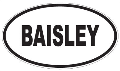 BAISLEY - Oval Magnet
