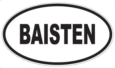 BAISTEN - Oval Magnet