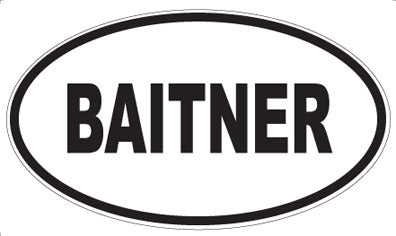 BAITNER - Oval Magnet