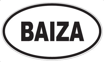 BAIZA - Oval Magnet