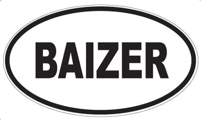 BAIZER - Oval Magnet