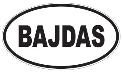 BAJDAS - Oval Magnet