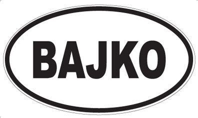 BAJKO - Oval Magnet