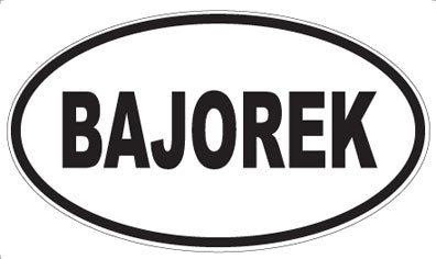 BAJOREK - Oval Magnet