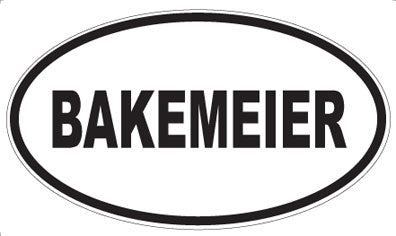 BAKEMEIER - Oval Magnet