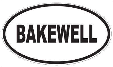 BAKEWELL - Oval Magnet