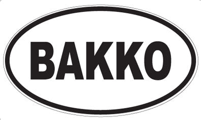 BAKKO - Oval Magnet