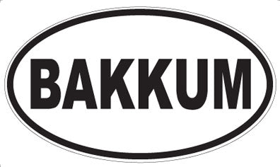 BAKKUM - Oval Magnet